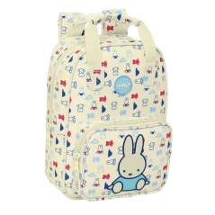 Sac à dos enfant Miffy Buddy beige matière recyclée