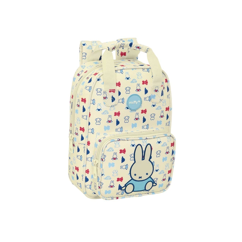 Sac à dos enfant Miffy Buddy beige matière recyclée