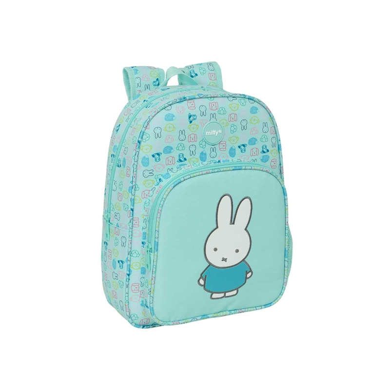 Sac à dos enfant Miffy Friends bleu clair