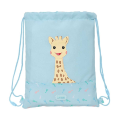 Sac plat bleu clair déperlant
