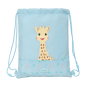 Sac plat Sophie la Girafe 3L bleu clair déperlant Sac plat Sophie la Girafe 3L bleu clair déperlant