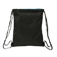 Sac à dos Safta Munich noir et bleu 35 x 40 cm