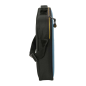 Malette Safta Munich bandoulière ajustable noir bleu Malette Safta Munich bandoulière ajustable noir bleu