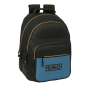 Sac à dos Munich noir et bleu adaptable chariot Safta Sac à dos Munich noir et bleu adaptable chariot Safta