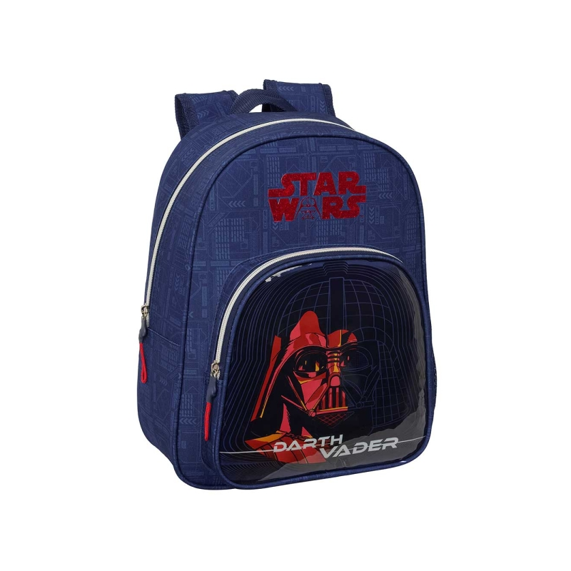 Sac à dos enfant Star Wars bleu marine avec porte-bouteille Sac à dos enfant Star Wars bleu marine avec porte-bouteille