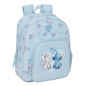 Sac à dos enfant Stitch bleu clair trolley adaptable Sac à dos enfant Stitch bleu clair trolley adaptable