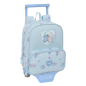 Sac à dos trolley amovible Stitch Safta bleu clair
