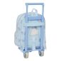 Sac à dos trolley amovible Stitch Safta bleu clair