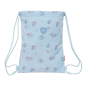Sac plat Stitch 3L bleu clair avec poche zippée Sac plat Stitch 3L bleu clair avec poche zippée