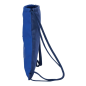 Sac à cordon plat Safta Kelme bleu 5L avec poche zippée Sac à cordon plat Safta Kelme bleu 5L avec poche zippée