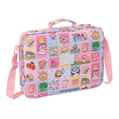 Mallette Mr. Wonderful Comic rose Safta 38 x 28 cm