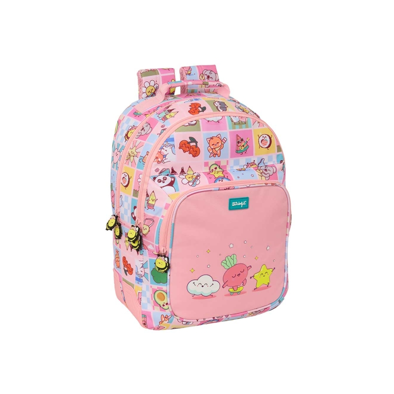 Sac à dos Safta Mr. Wonderful Comic rose adaptable chariot Sac à dos Safta Mr. Wonderful Comic rose adaptable chariot