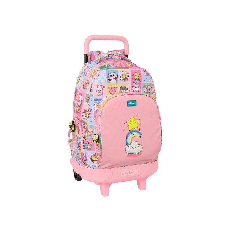 Sac à dos à roulettes Mr. Wonderful rose 33L Sac à dos à roulettes Mr. Wonderful rose 33L