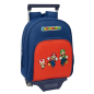 Sac à dos trolley Super Mario rouge et bleu Sac à dos trolley Super Mario rouge et bleu