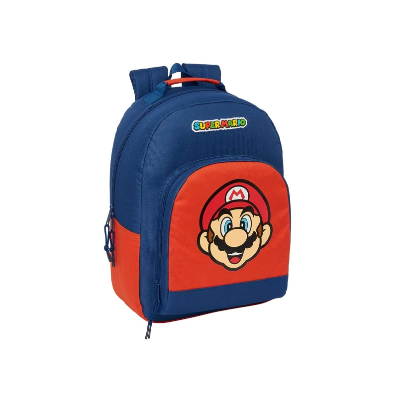 Sac à dos Super Mario rouge et bleu compatible valise Sac à dos Super Mario rouge et bleu compatible valise