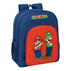 Sac à dos Super Mario rouge bleu
