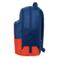 Sac à dos Super Mario à 2 compartiments, rouge et bleu