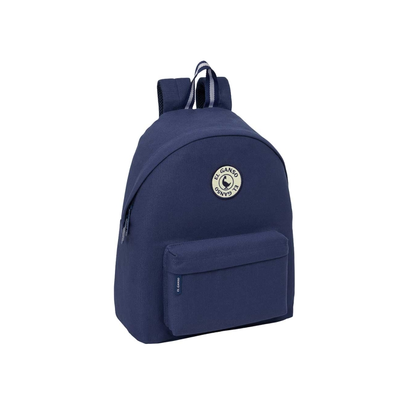 Sac à dos Safta El Ganso bleu marine dos matelassé