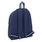 Sac à dos Safta El Ganso bleu marine dos matelassé