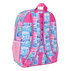 Sac à dos Barbie rose adaptable sur valise à roulettes