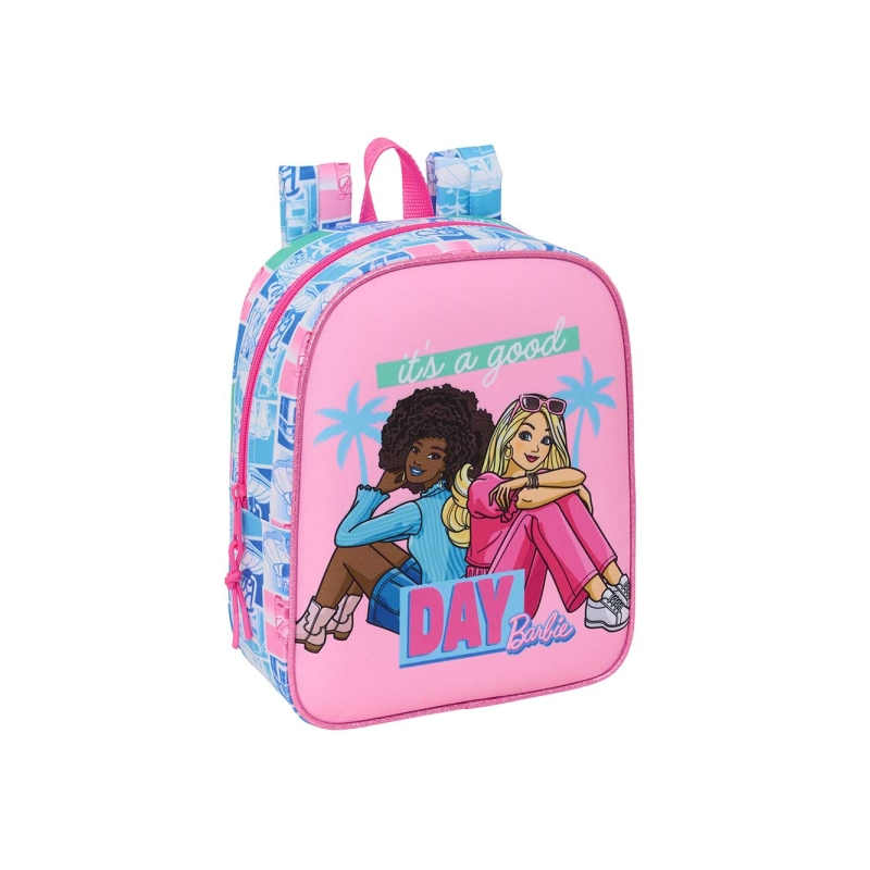 Sac à dos bébé Barbie rose à roulettes adaptables Sac à dos bébé Barbie rose à roulettes adaptables