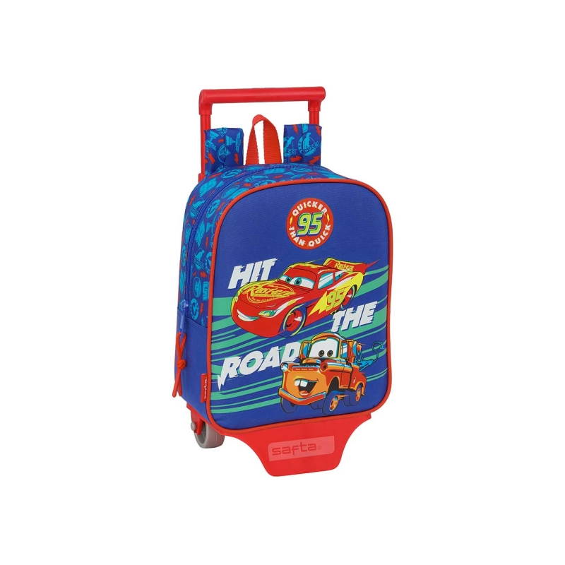Sac à dos trolley Cars Safta bleu amovible 6 L Sac à dos trolley Cars Safta bleu amovible 6 L