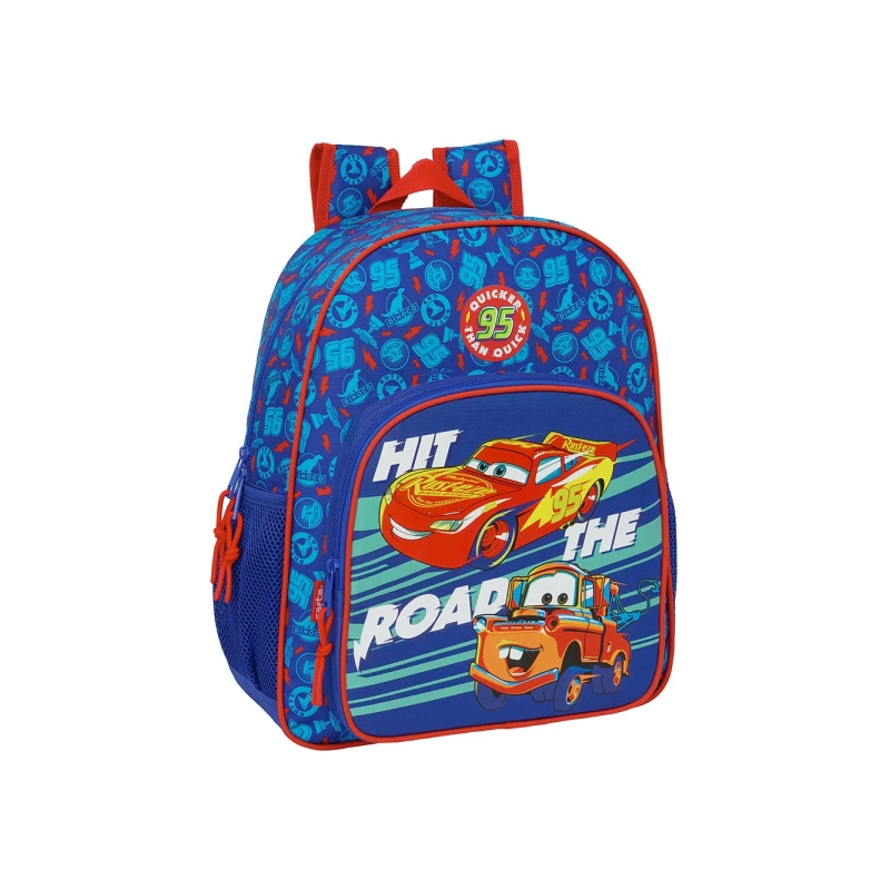 Sac à dos Cars Safta bleu compatible trolley Sac à dos Cars Safta bleu compatible trolley