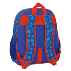Sac à dos Cars Safta bleu compatible trolley