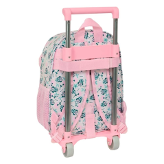 Sac à dos trolley Minnie Mouse rose pastel