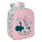 Sac à dos Minnie Mouse bébé rose pastel compatible trolley Sac à dos Minnie Mouse bébé rose pastel compatible trolley