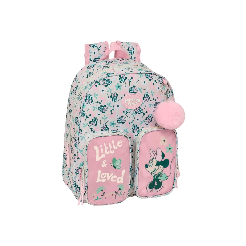 Sac à dos enfant Minnie Mouse rose pastel Sac à dos enfant Minnie Mouse rose pastel