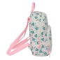 Sac à dos Minnie Mouse rose pastel à poches zippées