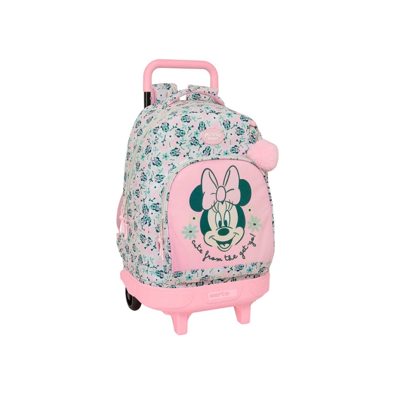Sac à dos trolley Minnie Mouse rose pastel Sac à dos trolley Minnie Mouse rose pastel