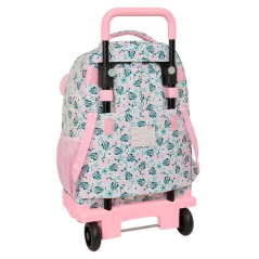 Sac à dos trolley Minnie Mouse rose pastel