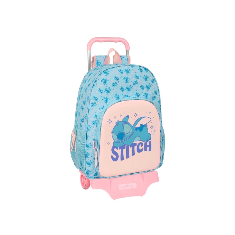 Sac à dos trolley amovible Stitch Safta bleu clair Sac à dos trolley amovible Stitch Safta bleu clair