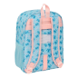 Sac à dos enfant Stitch bleu clair porte-bouteille Sac à dos enfant Stitch bleu clair porte-bouteille