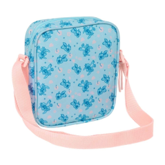 Sac bandoulière Stitch Ohana bleu clair 1 L