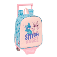 Sac à dos trolley bleu clair