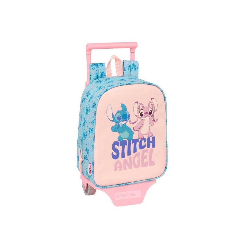 Sac à dos trolley amovible Safta Stitch bleu clair Sac à dos trolley amovible Safta Stitch bleu clair