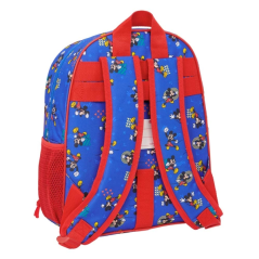 Sac à dos enfant Mickey Mouse bleu avec porte-bouteille