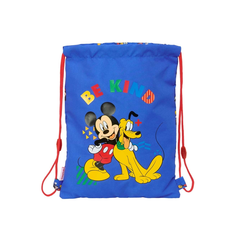 Sac plat Mickey Mouse Today bleu 3 L 260 x 340 mm