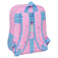 Sac à dos enfant Stitch rose avec porte-bouteille Safta