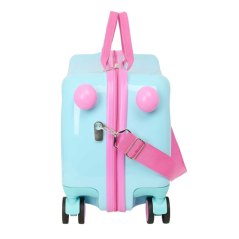 Chariot enfant Stitch bleu pastel