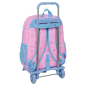 Sac à dos trolley Stitch rose avec poches latérales Sac à dos trolley Stitch rose avec poches latérales