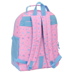 Sac à dos Stitch Bright 2 compartiments rose