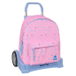 Sac à dos trolley Stitch Rose vif, roues anti-vibrations Sac à dos trolley Stitch Rose vif, roues anti-vibrations