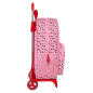 Sac à dos trolley Hello Kitty rose amovible ergonomique Sac à dos trolley Hello Kitty rose amovible ergonomique