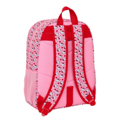Sac à dos Hello Kitty rose compatible avec valise à roulettes