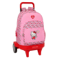 Sac à dos trolley Hello Kitty rose anti-vibrations