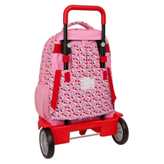 Sac à dos trolley Hello Kitty rose anti-vibrations